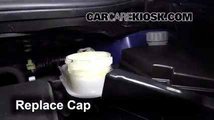 Add Brake Fluid: 2006-2011 Honda Civic - 2009 Honda Civic Si 2.0L 4 Cyl